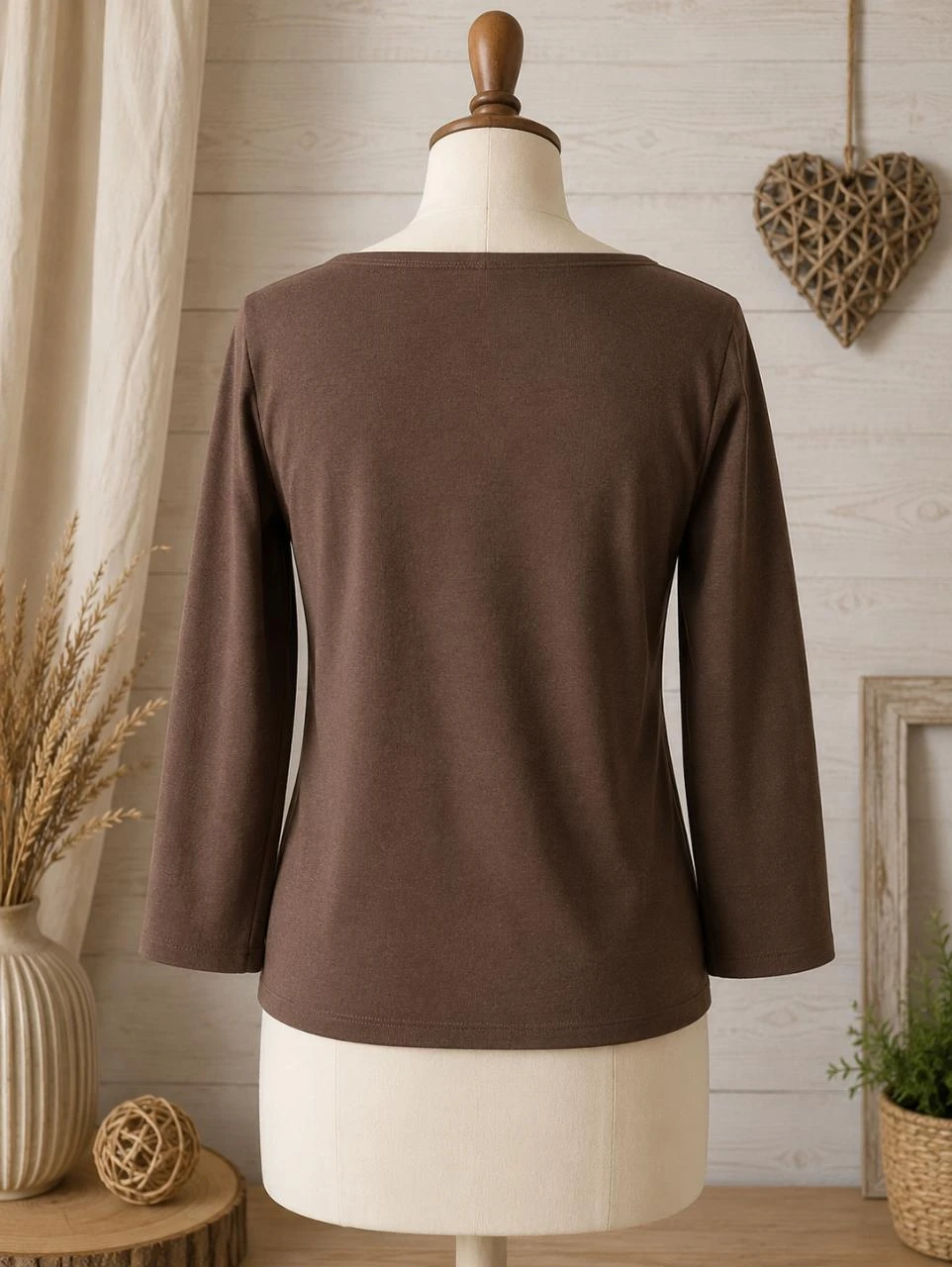 Brown sweater size M new – photo 3